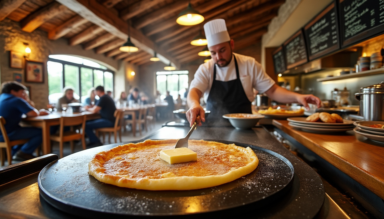 Les meilleures adresses pour manger des crĂȘpes authentiques en Bretagne 1 dĂ©couvrez les meilleures adresses en bretagne pour savourer des crĂȘpes authentiques, prĂ©parĂ©es selon la tradition bretonne. guide gourmand incontournable pour les amateurs de crĂȘpes.
