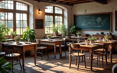 Blog 28 Peut-on dîner dans une ancienne école de village pleine de charme ?