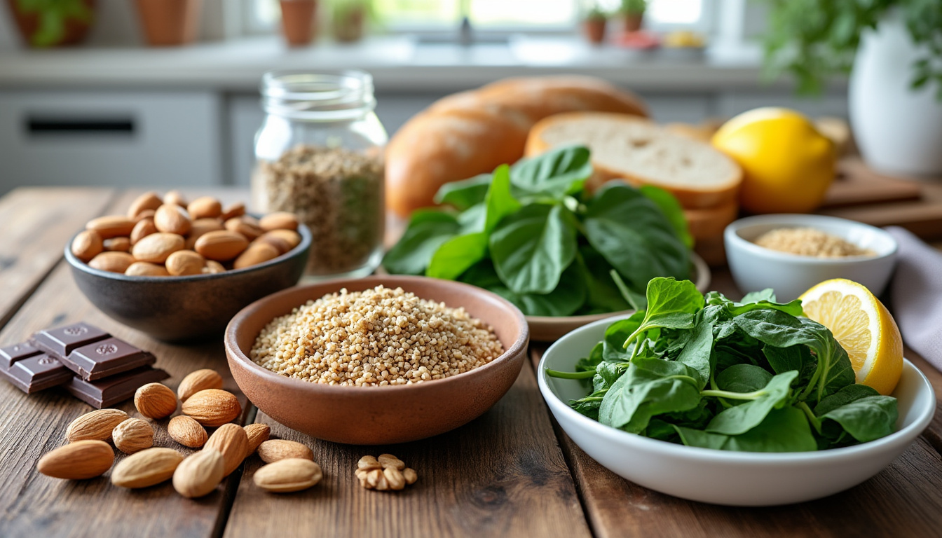 Carence en magnésium : la liste des aliments riches en magnésium 1 découvrez les aliments riches en magnésium pour lutter contre la carence en magnésium et améliorer votre santé au quotidien.