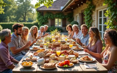 Blog 24 Organiser une cousinade gourmande dans un grand gîte de caractère