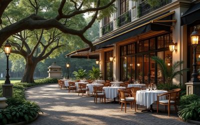 Blog 19 Quels restaurants gastronomiques sont situés dans des parcs historiques ?